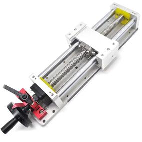 img 4 attached to 🔧 Precision Linear Stage Actuator with 400mm Ballscrew, 1605 Optical Axis, and Manual Slide Stage C7: Ideal for DIY CNC Router Controller XYZ-Axis Stage