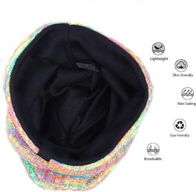 img 2 attached to 🧣 Winter Knit Slouchy Beanie Hat for Women - Ruphedy Long Baggy Slouch Skull Cap