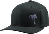 lindo flexfit hat black graphite logo