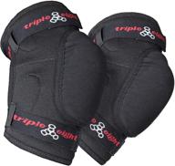 🧢 triple eight stealth hardcap elbow pads with kevlar (1 pair) - ultimate multi-sport protection logo