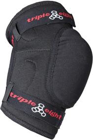 img 1 attached to 🧢 Triple Eight Stealth Hardcap Elbow Pads with Kevlar (1 Pair) - Ultimate Multi-Sport Protection