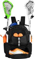 erant lacrosse bag backpack: the ultimate carry-all solution for lacrosse and field hockey enthusiasts - stick holder, durability, and style combined! логотип