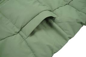 img 1 attached to Warm & Stylish Baby Girls Long Down Coats: Lightweight Outwear for Winter with Hooded Jackets