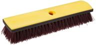 🧹 amazon basics 12-inch deck brush with soft bumper: enhanced cleaning tool for decks and patios logo