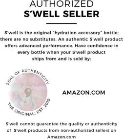 img 3 attached to 🌸 S'well Geode Rose Stainless Steel Water Bottle - Keep Drinks Cold for 36 Hours and Hot for 18 - Ideal for Travel, Hiking, and Camping - Triple-Layered Vacuum Insulation - 17 fl oz Capacity