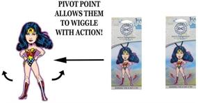 img 1 attached to 🦸 Wonder Woman Wiggler 1 pack air freshener Vanilla - Set of 2