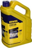 🔵 4-pound irwin tools strait-line permanent staining marking chalk, indigo blue (4935524) logo