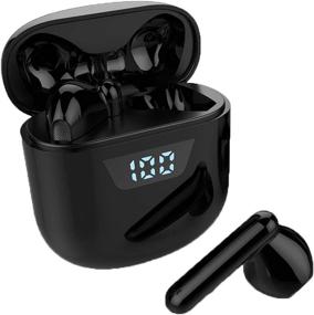 img 4 attached to Wireless Earbuds Bluetooth Headphones Charging Headphones and Earbud Headphones