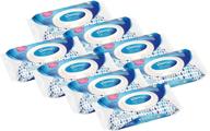 🌧️ kleenex wet wipes gentle clean: 8 flip-top packs, 24 wipes per pack (192 wipes total) logo