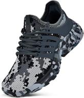 👟 ultimate performance: nyznia boys' lightweight breathable running sneakers logo