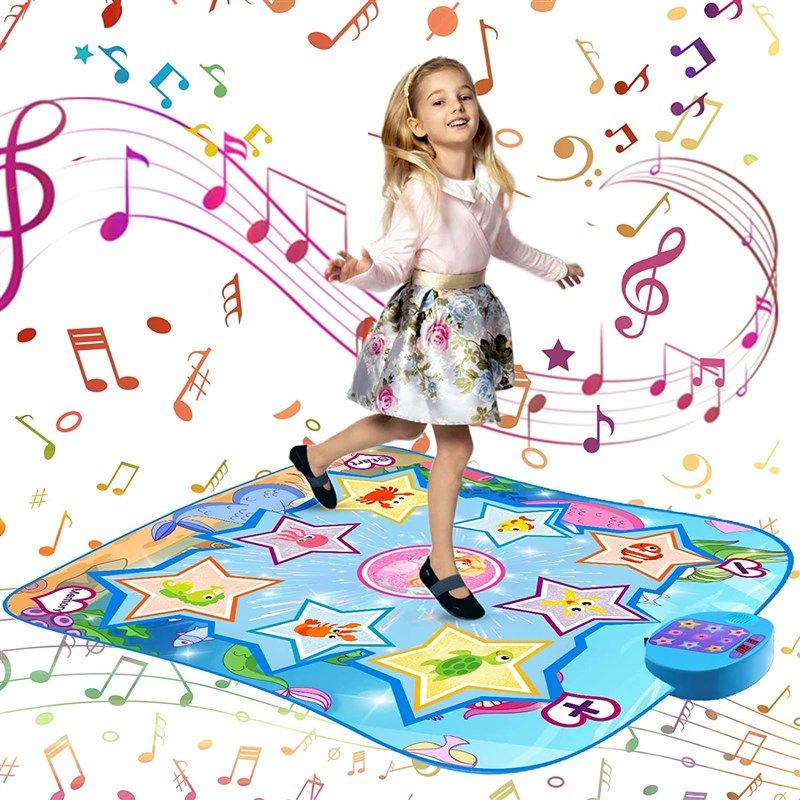 mat electronic musical music,adjustable lights,christmas birthday 로고