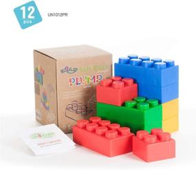 img 4 attached to 🧱 Building Imagination: UNiPLAY Jumbo Soft Building Blocks for Limitless Creativity