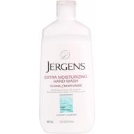 jergens xtra moisturizing hand wash refill, classic cherry almond 16 oz (pack of 4): nourishing cleanser for soft and hydrated hands logo