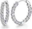 ecolvant sterling silver huggie earrings girls' jewelry logo