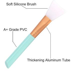 img 1 attached to Akstore Silicone Beauty Applicator Hairless Tools & Accessories