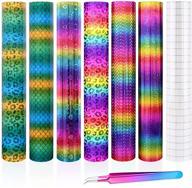 foshio permanent adhesive assorted holographic logo