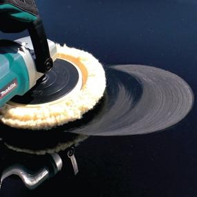 img 1 attached to 🔧 High-Quality Makita MAK192629-7 7-Inch Hook and Loop Pad for 9227C Sander/Polisher - Achieve Professional Sanding and Polishing Results