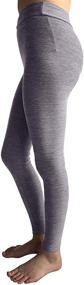 img 3 attached to 👧 Stylish and Comfortable POPINJAY Workout Leggings in Charcoal Heather for Girls