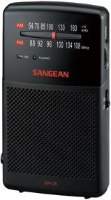 img 2 attached to Sangean SR-35 Black Pocket Analog AM/FM Radio