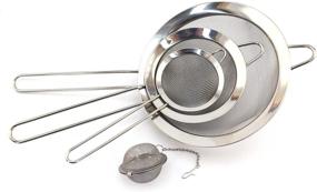 img 2 attached to Stainless Steel Strainer Seive Kitchen
