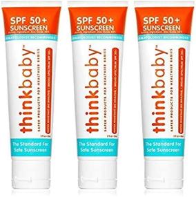 img 4 attached to 🌞 Thinkbaby Safe Sunscreen SPF 50 Review: 3oz (Pack of 3) - Top-rated & Effective Sun Protection