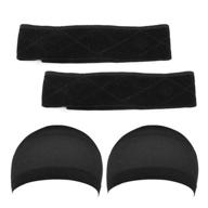 wig grip headbands for women: no-slip 👩 velvet wig bands for edge saver and comfortable fit logo