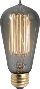 img 4 attached to Bulbrite NOS40-1910/SMK 40-Watt Vintage Edison ST18 Bulb, Nostalgic Thread Filament, Medium Base, Smoke