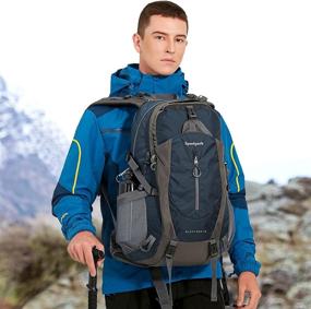 img 3 attached to 🎒 Ultimate Waterproof Lightweight Trekking Backpack - The Perfect Companion for All Adventures