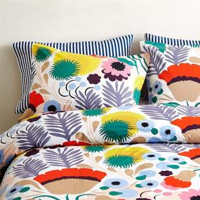 img 1 attached to 🛏️ Marimekko King Ojakellukka Comforter Set in Multi - 221432