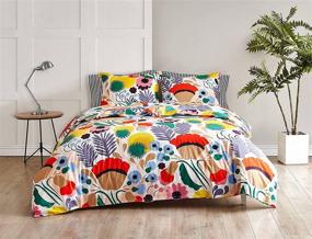 img 4 attached to 🛏️ Marimekko King Ojakellukka Comforter Set in Multi - 221432