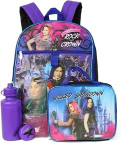 img 1 attached to Descendants Back-to-School Backpack Set