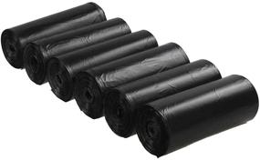 img 1 attached to 🗑️ Ramddy 150 Count 8 Gallon Medium Trash Bags - Black Trash Can Liners