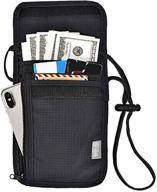 🔒 ultrasafe wallet: premium passport protection & anti-theft blocking solution logo