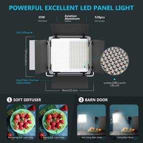img 3 attached to Neewer Dimmable 3200K 5600K Фотографии Интеллектуальный
