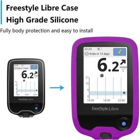 img 4 attached to Freestyle Case Soft Silicone Protect Reader Vision Care
