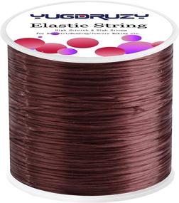 img 4 attached to Elastic Bracelet String Cord 0.8mm: Versatile 393ft Jewelry Cord for DIY Bracelet Making