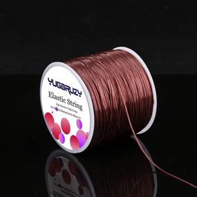 img 1 attached to Elastic Bracelet String Cord 0.8mm: Versatile 393ft Jewelry Cord for DIY Bracelet Making