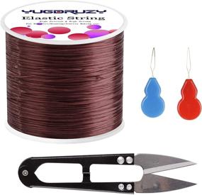 img 2 attached to Elastic Bracelet String Cord 0.8mm: Versatile 393ft Jewelry Cord for DIY Bracelet Making