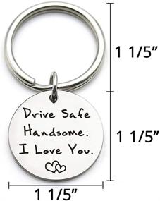 img 3 attached to 👨 XGAKWD Handsome Husband Boyfriend Keychain