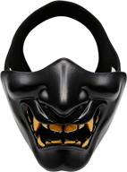 🎭 vpzenar oni mask kabuki hannya japanese demon masks for samurai logo