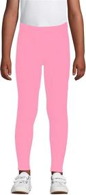 img 3 attached to 👧 Toddler Length Stretch Athletic Leggings: Comfortable Girls' Clothing Option for Active Play