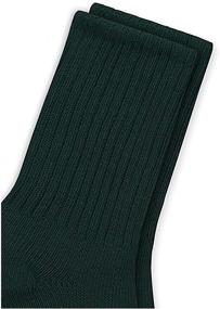 img 2 attached to SEO-Optimized: Pack of 6 Jefferies Socks Little Boys' School Uniform Crew Sock