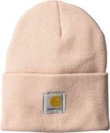 🧢 carhartt men's acrylic watch hat a18: all-season comfort & style logo