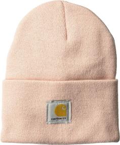 img 1 attached to 🧢 Carhartt Men's Acrylic Watch Hat A18: All-Season Comfort & Style