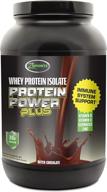 🍫 zsportz protein power plus: sugar-free chocolate whey protein powder with immune support, 30g protein logo