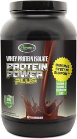 img 4 attached to 🍫 Zsportz Protein Power Plus: Sugar-Free Chocolate Whey Protein Powder with Immune Support, 30g Protein