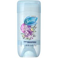 🌸 luxe lavender secret fresh clear gel antiperspirant deodorant, 2.6 oz - pack of 3 logo