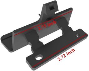 img 3 attached to High-Quality DEF Center Console Armrest Lid Latch for 2007-2014 Chevy Silverado, Avalanche, Suburban, Tahoe, GMC, Sierra, Yukon, Escalade - Replace Part 20864151, 20864153, 20864154 - Order Now!