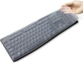 img 1 attached to 🔒 Logitech K270 Keyboard Silicone Protective Covers: Shield Your Keyboard with Logitech's Durable Accessories