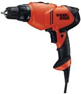 🔧 black decker dr203k 5 amp 8-inch power drill логотип